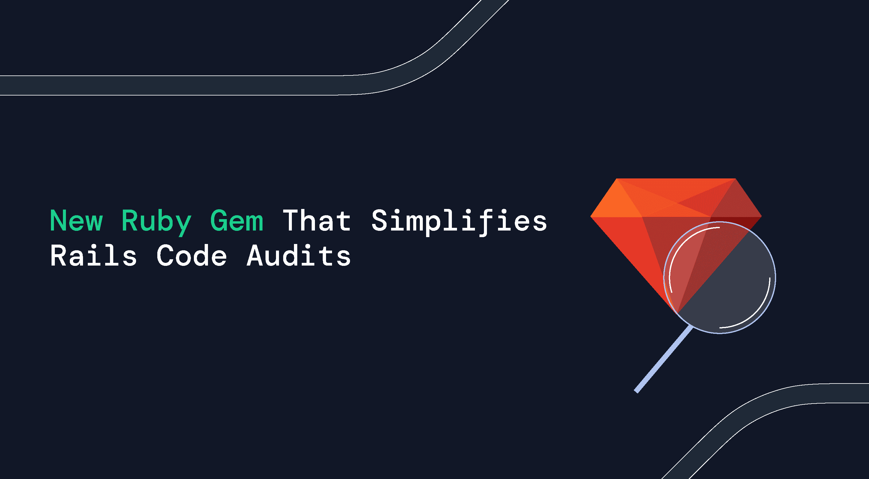 A Lens magnifying new Red Ruby Gem 